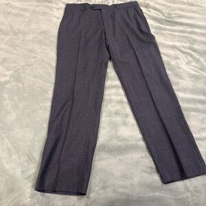 Tommy Hilfiger Navy and White Striped Pants